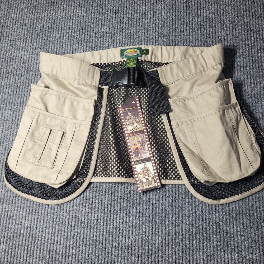 NWT Cabellas Targetmaster‎ Half Vest Storage Belt Mens Size Med
